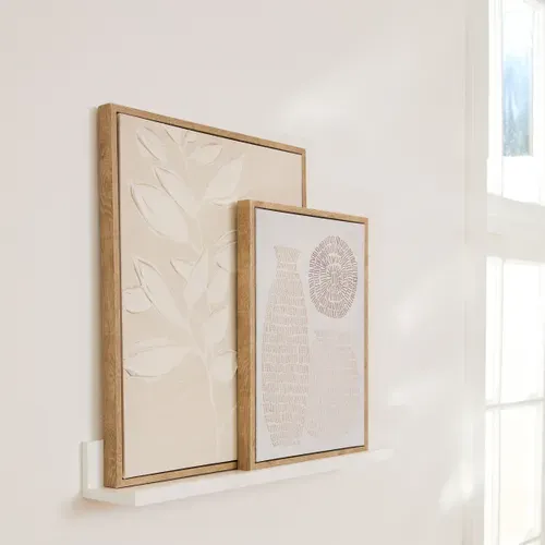 Toile 38x48 cm Tige Beige vue d'ambiance 1