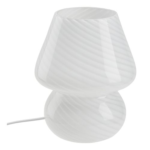 Lampe à poser H. 18,5 cm LINE 2 Blanche