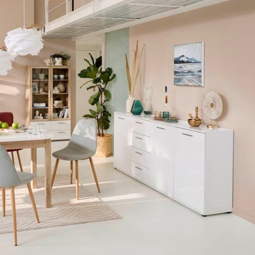 Toile Fjord 50x50 cm VOLCANO Argenté