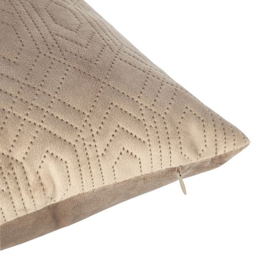 Coussin 45x45 cm VASCO Taupe vue détaillée