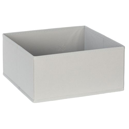 Panier H15 cm INTISSE Gris vue de derrière