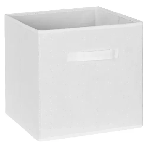 Panier H31 cm INTISSE Blanc vue 3/4