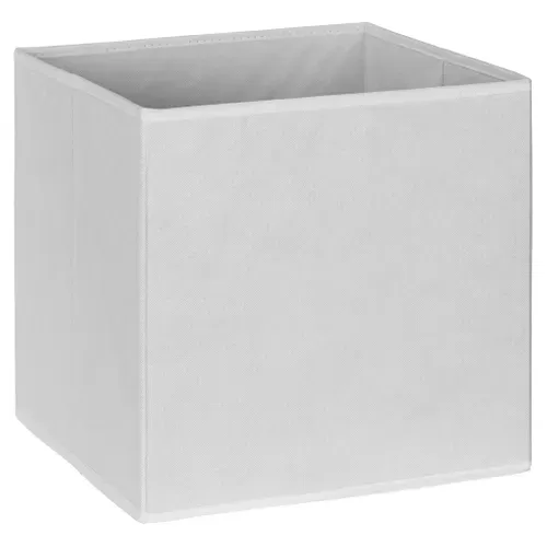 Panier H31 cm INTISSE Blanc vue de derrière