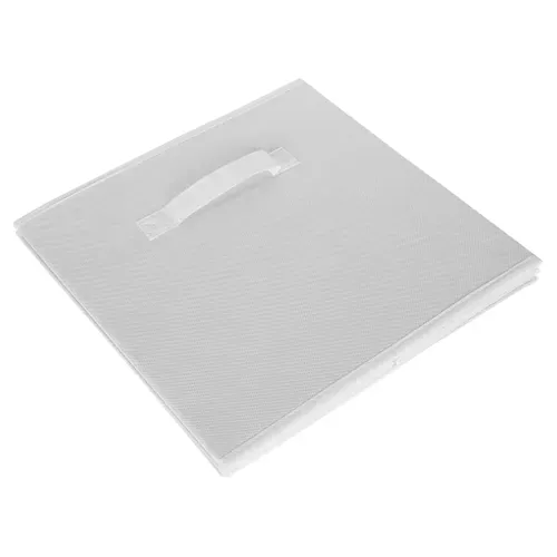 Panier H31 cm INTISSE Blanc