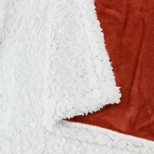 Plaid 220x240 cm NALA Terracotta vue détaillée