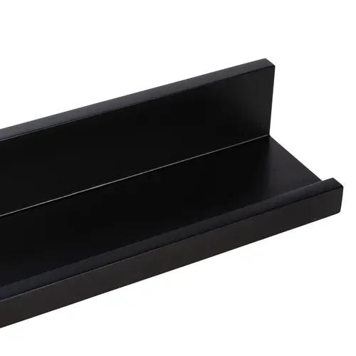 Tablette L55 cm LIZ Noir vue détaillée