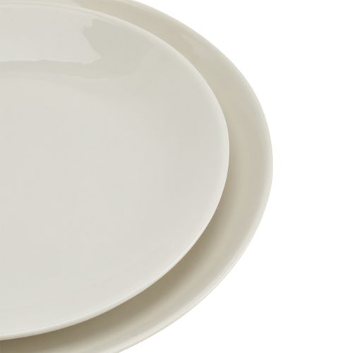 Service de vaisselle 18 pièces MONOCHROME Blanc vue détaillée