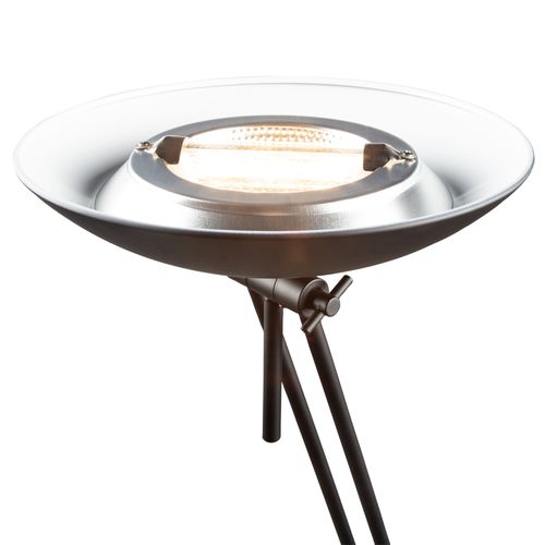 Lampadaire halo H. 180 cm ILAS Noir