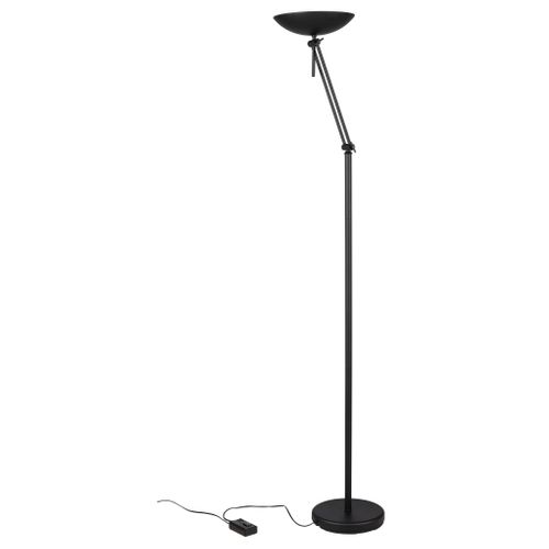 Lampadaire halo H. 180 cm ILAS Noir