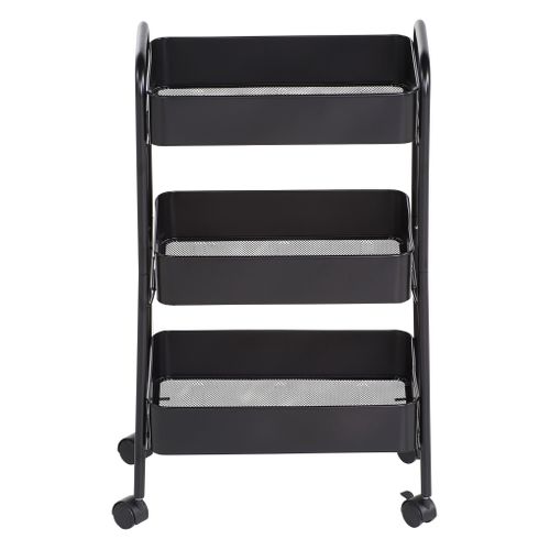 Desserte H. 72,5 cm EDMOND Noir vue de face