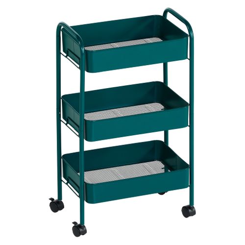 Desserte H.72,5 cm EDMOND Vert vue 3/4