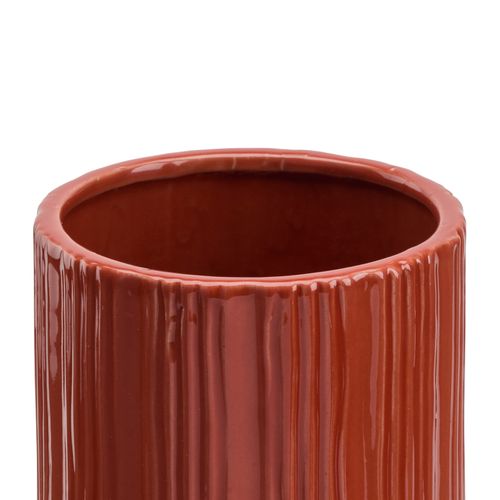Cache-pot Ø 13 cm ELIAS Terracotta vue détaillée