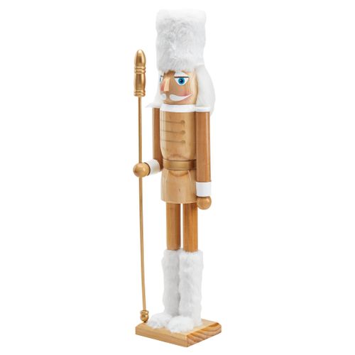 Casse-noisettes H. 50 cm VAILLANT Beige vue de profil
