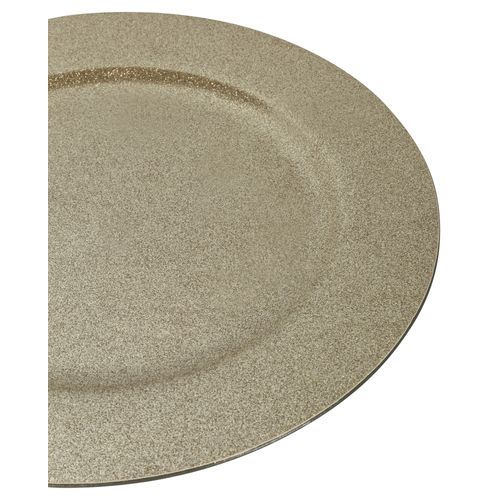 Sous assiette Ø 33 cm VANI Dorée vue détaillée