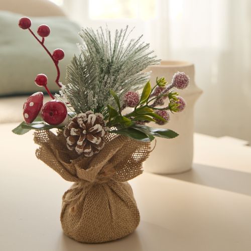 Plante artificielle H. 22 cm VIVACE Vert vue d'ambiance 1