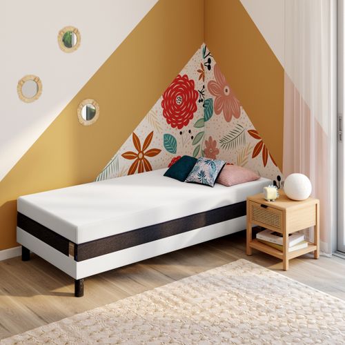 Matelas hybride 90x190 cm DREAMEA EDITION EVO ép.24 cm