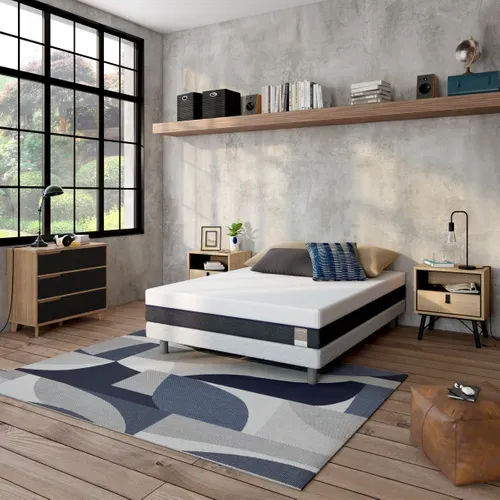 Matelas hybride 140x190 cm DREAMEA EDITION EVO ép.24 cm