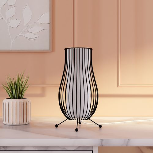 Lampe à poser H. 31,5 cm MOKA 2 Noire