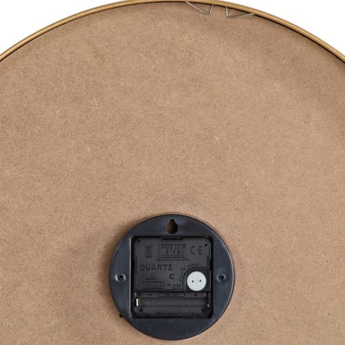 Horloge Ø 40 cm ADDA doré et vert