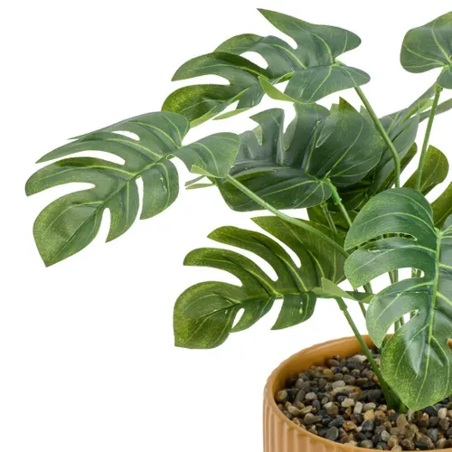 Plante artificielle H. 41 cm ADRIANA Jaune vue détaillée