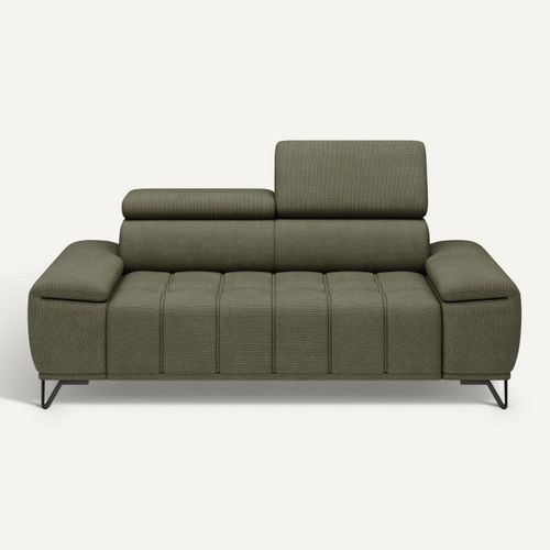 Canapé 2 places PALLADIO tissu eden vert