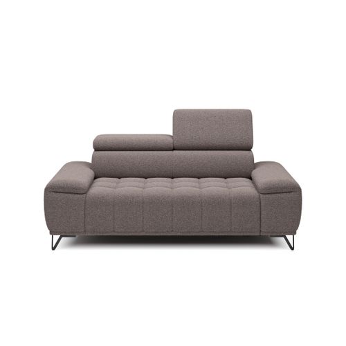 Canapé 3 places relax PALLADIO tissu bubble taupe