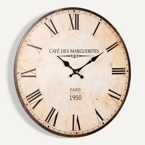 Horloge Ø 33,8 cm MARGUERITE Multicolor vue 3/4