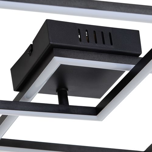 Plafonnier LED L. 40 cm ANDREA Noir vue accessoires