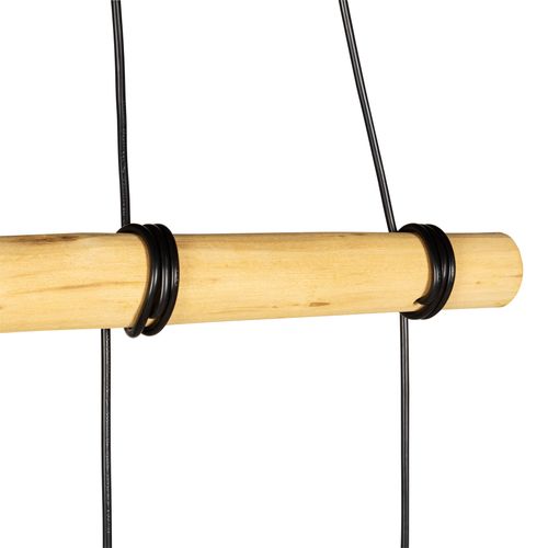 Suspension métal L. 50 cm KAVI Noire