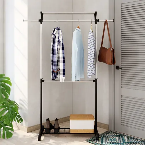 Portant H. 183.5 cm MULTI Gris / Noir vue d'ambiance 1