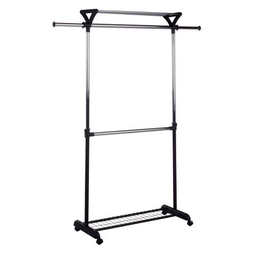 Portant H. 183.5 cm MULTI Gris / Noir vue 3/4