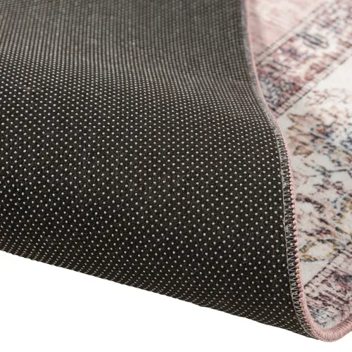 Tapis 160 x 230 cm ORIANE Rose vue accessoires