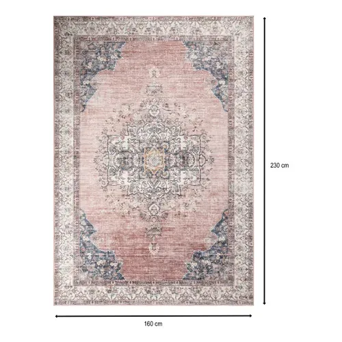 Tapis 160 x 230 cm ORIANE Rose