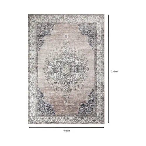 Tapis 160 x 230 cm ORIANE Taupe