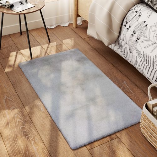Tapis 60x110 cm JACOB Gris vue d'ambiance 1