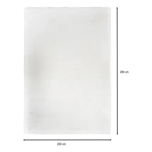 Tapis 200x290 cm JACOB Blanc