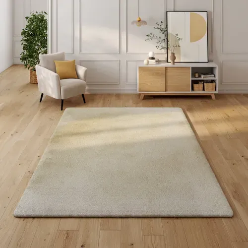 Tapis 200x290 cm JACOB Beige vue d'ambiance 1