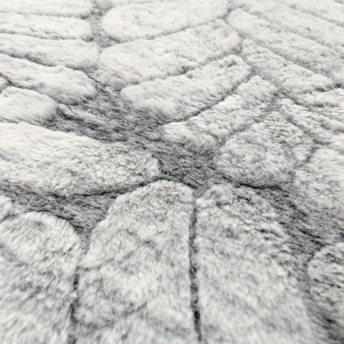 Tapis 160x230 cm MOYO Gris vue détaillée