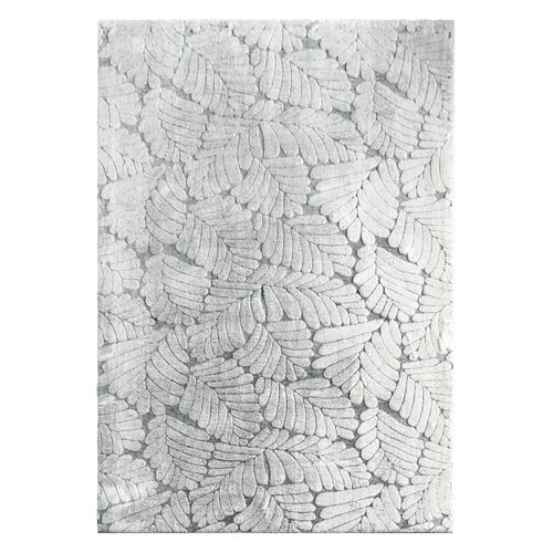 Tapis 160x230 cm MOYO Gris vue de face