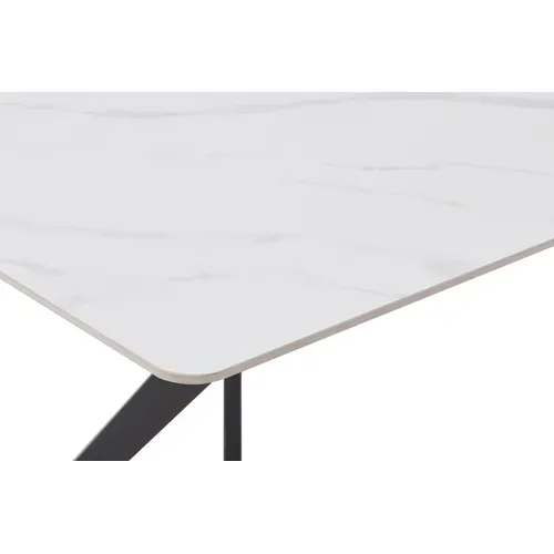 Table céramique L. 120 ARIA Blanc vue détaillée