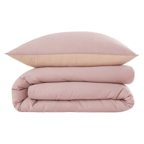 Parure 140x200 cm DREAMEA CAMILLE vue 3/4