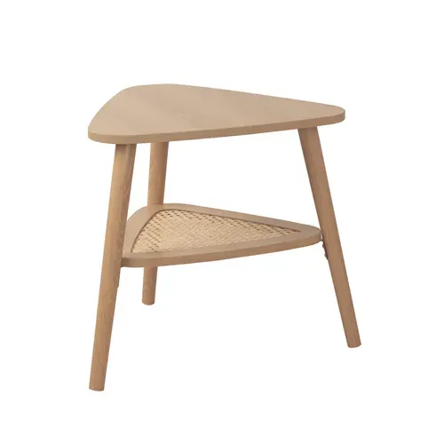 Bout de canapé PASCALE Imitation chêne