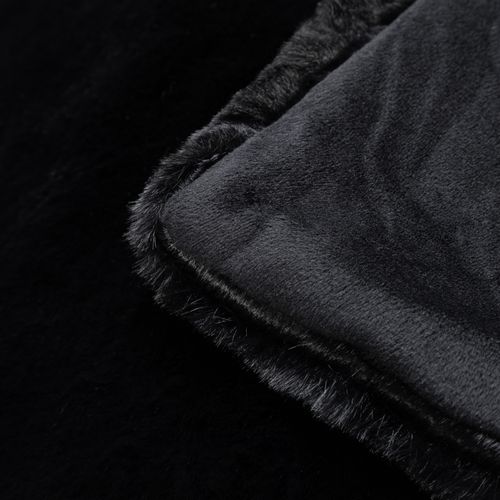 Plaid 150x200 cm JACOB Noir vue détaillée