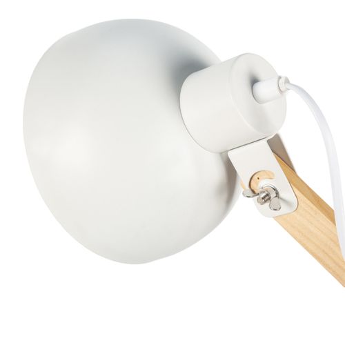 Lampe de bureau H. 42 cm SAYA Blanche