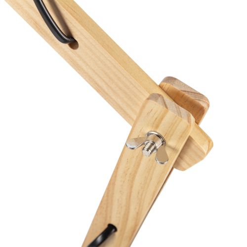 Lampe de bureau H. 42 cm SAYA Noire vue accessoires