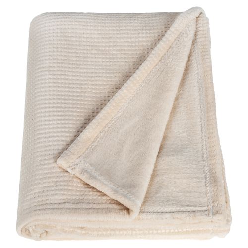 Plaid 120x150 cm ANDREA Beige