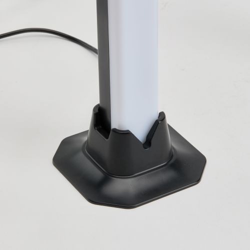 2 barres lumineuses LED H.25cm - Noire