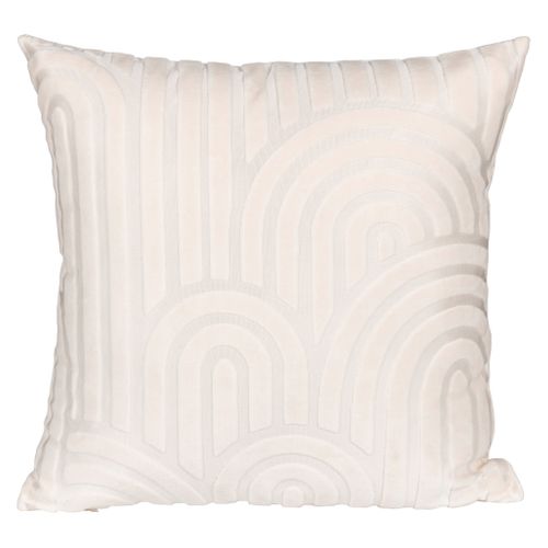 Housse de coussin 40x40 cm ACHILLE Blanc