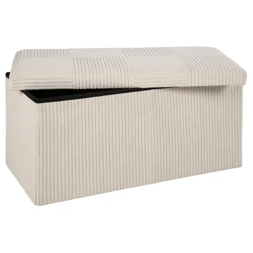 Banc pliable H. 38 cm PAT Ecru