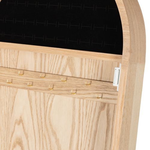 Armoire bijoux psyché H.157 cm JULIE Naturel